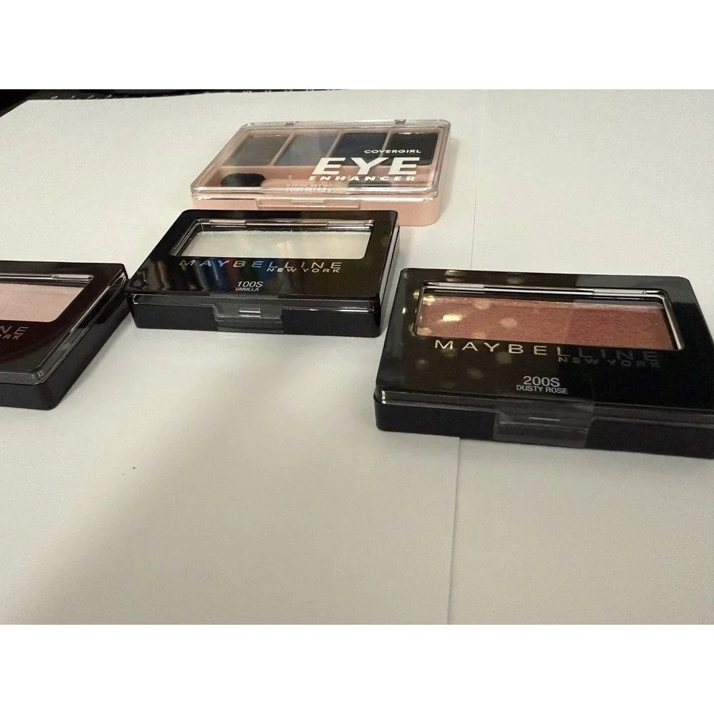NEW Lot Of 4 Covergirl Maybelline Eye Makeup Eyeshadow Palette‎ Pink Night Sky